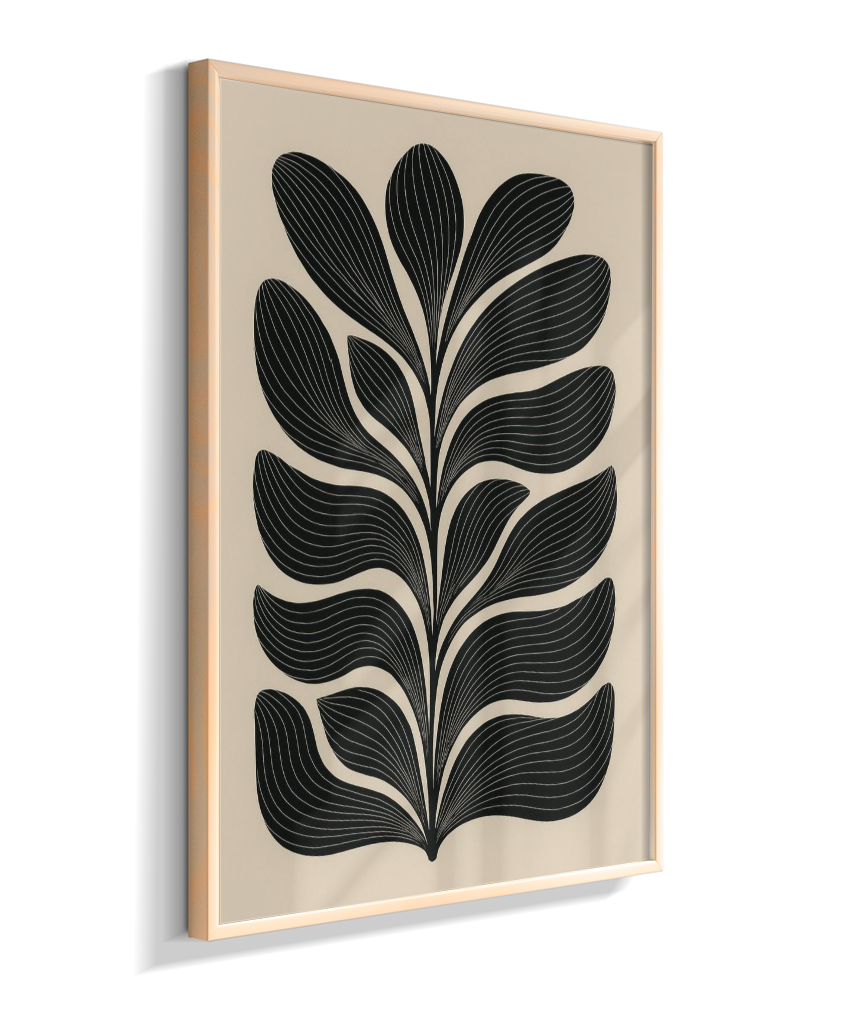 Arte Botânica Abstrata