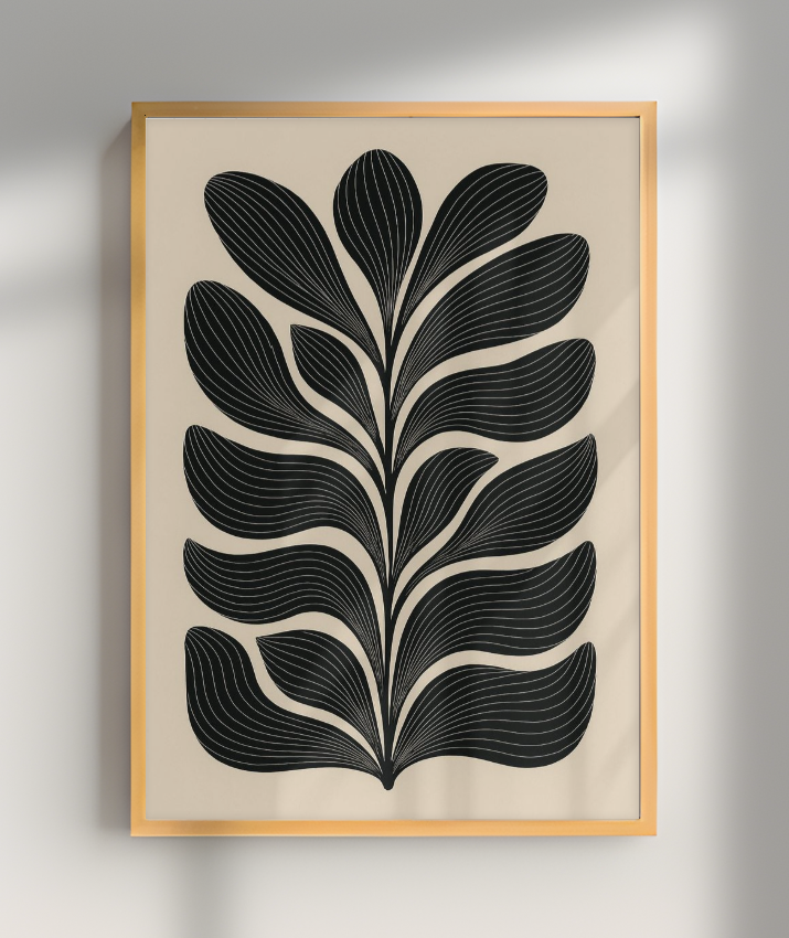 Arte Botânica Abstrata