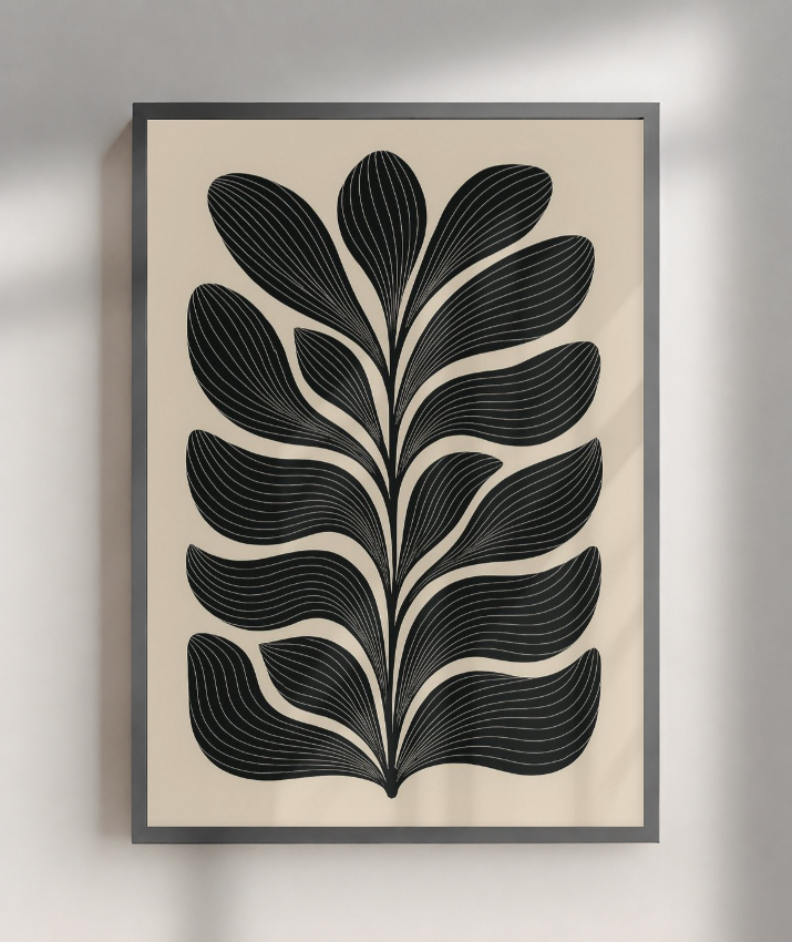 Arte Botânica Abstrata