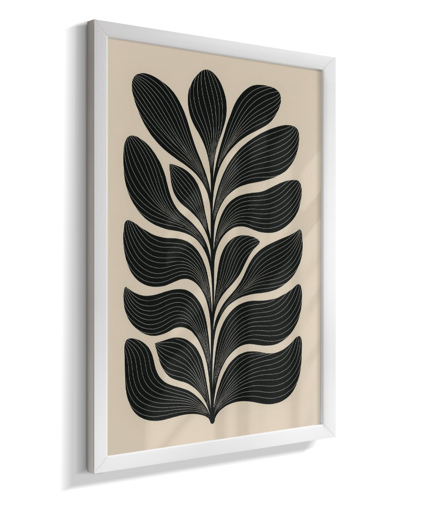 Arte Botânica Abstrata