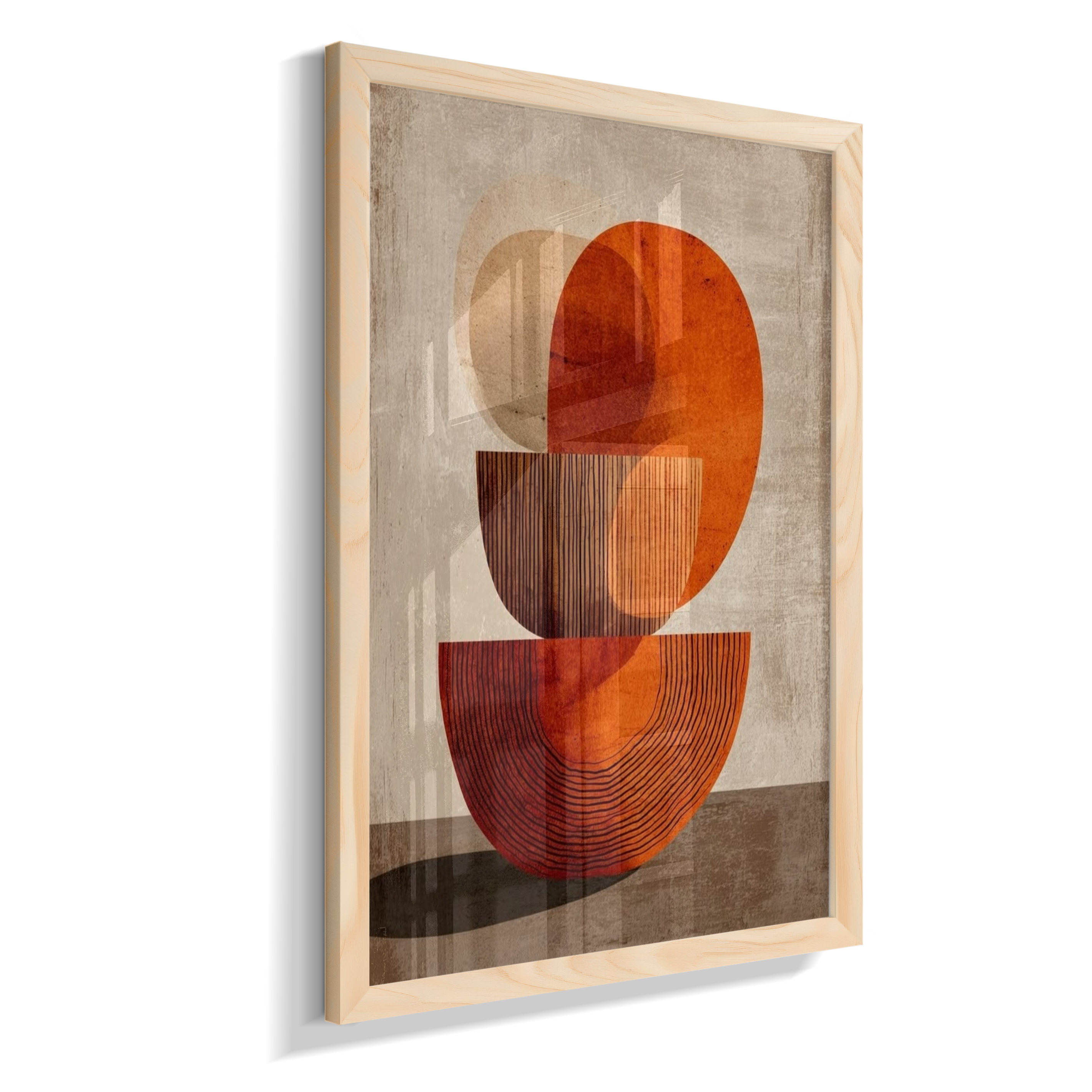Quadro retangular abstrato
