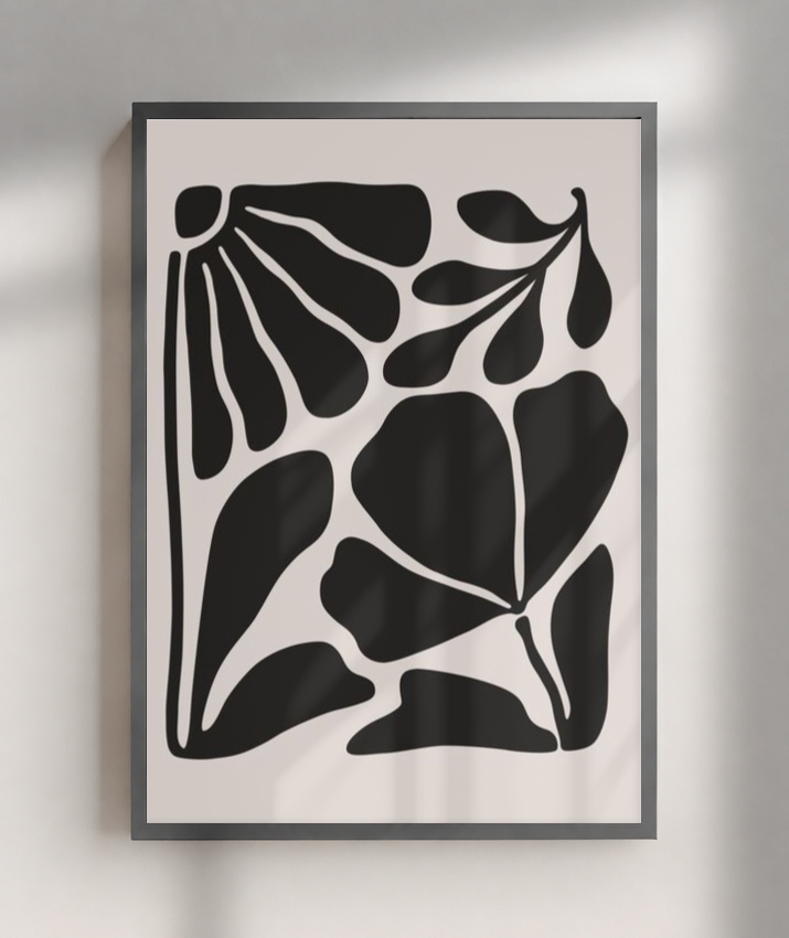 Arte Botânica Abstrata