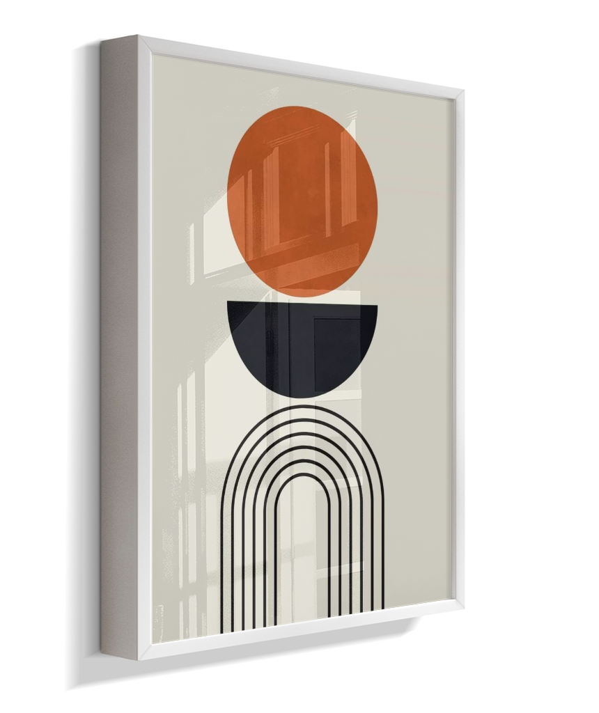Quadro Abstrato minimalista