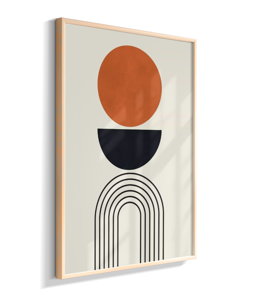 Quadro Abstrato minimalista