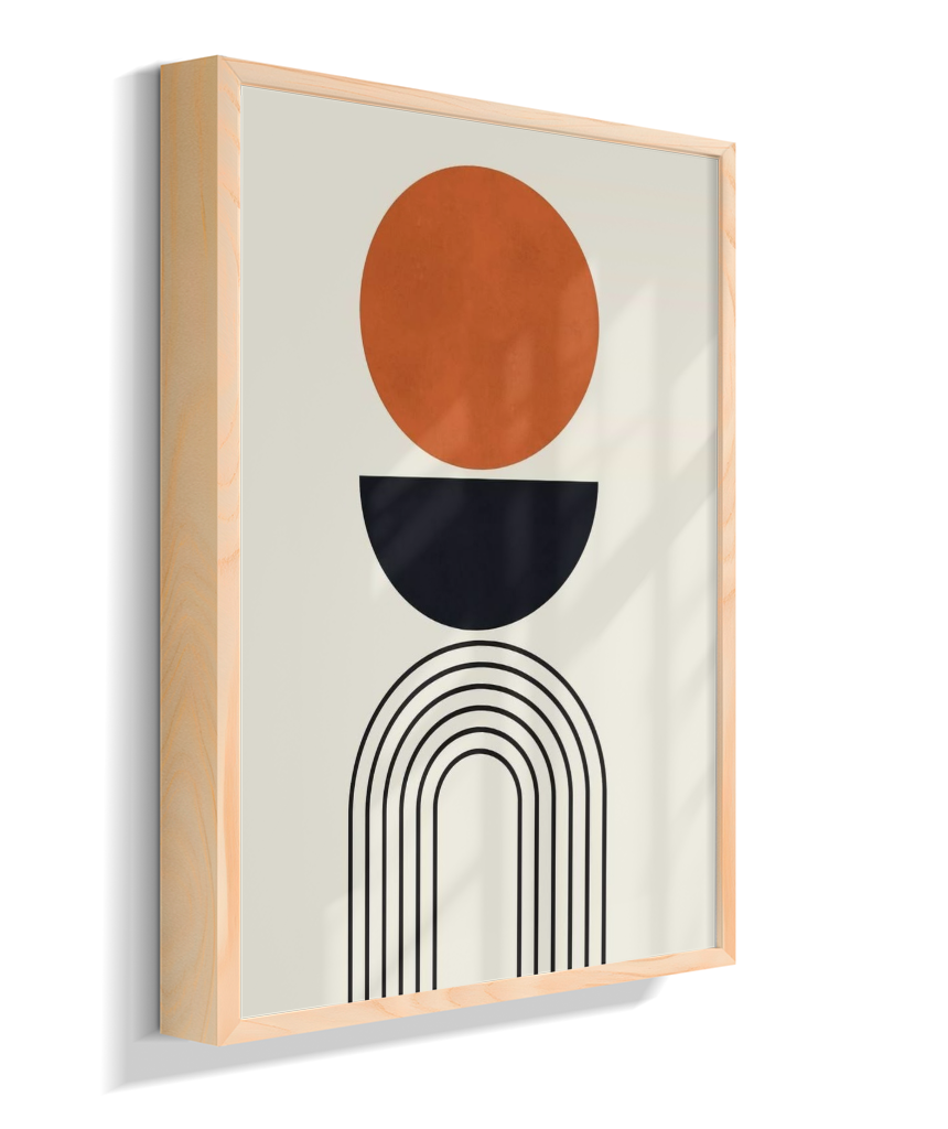 Quadro Abstrato minimalista