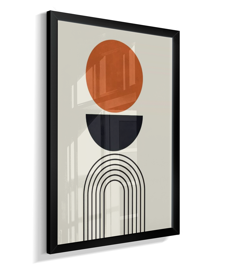 Quadro Abstrato minimalista