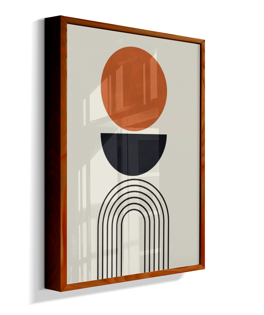 Quadro Abstrato minimalista