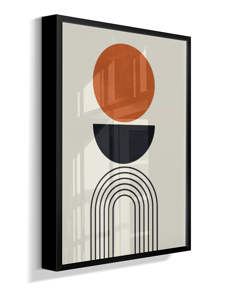 Quadro Abstrato minimalista