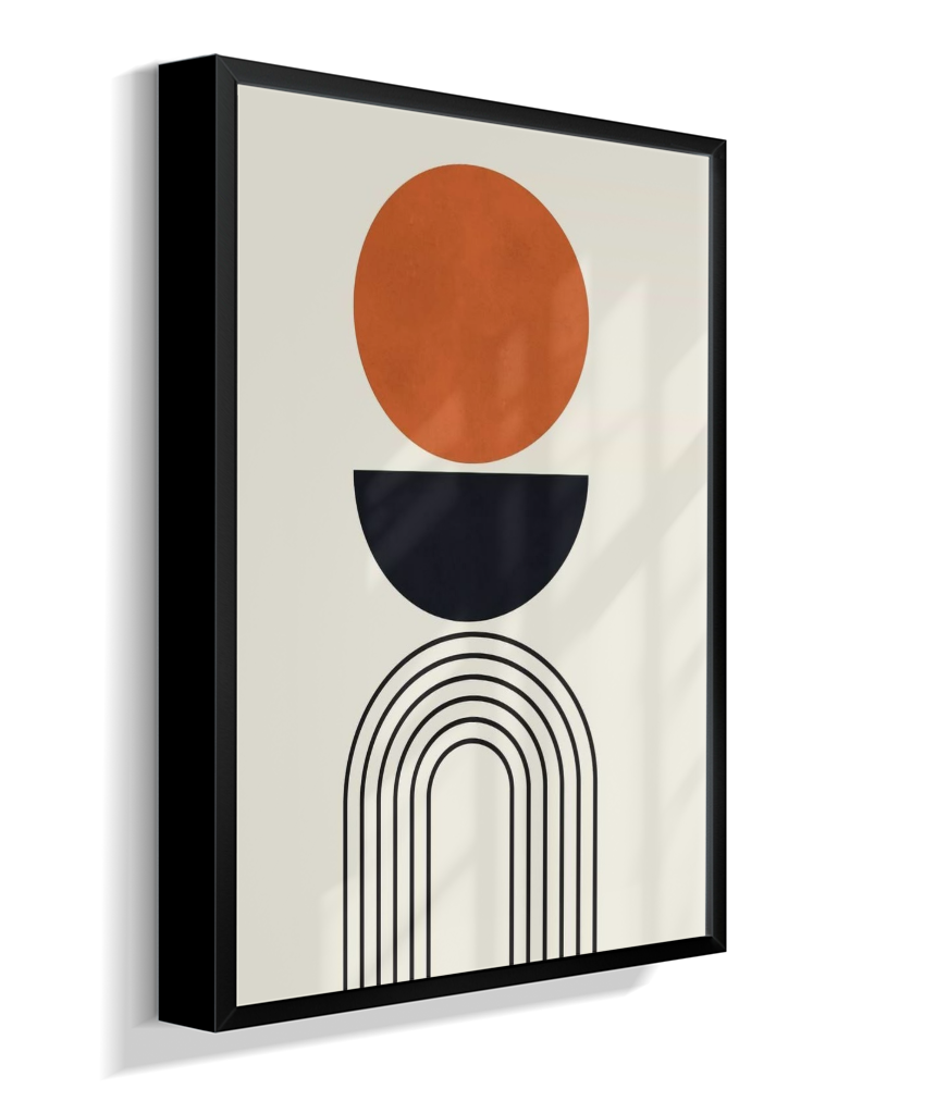 Quadro Abstrato minimalista