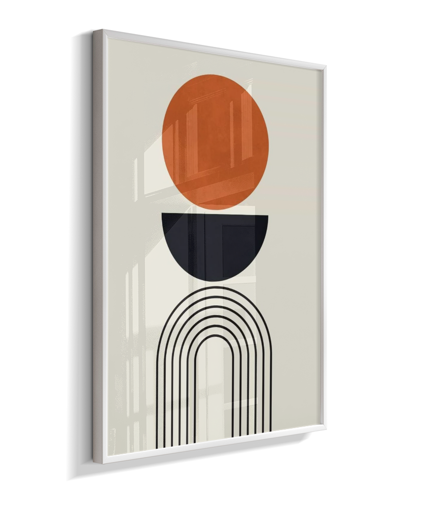 Quadro Abstrato minimalista