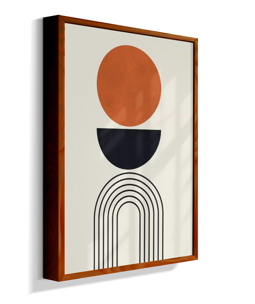 Quadro Abstrato minimalista