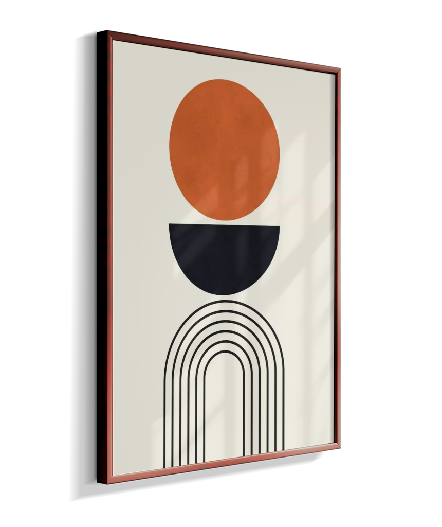 Quadro Abstrato minimalista