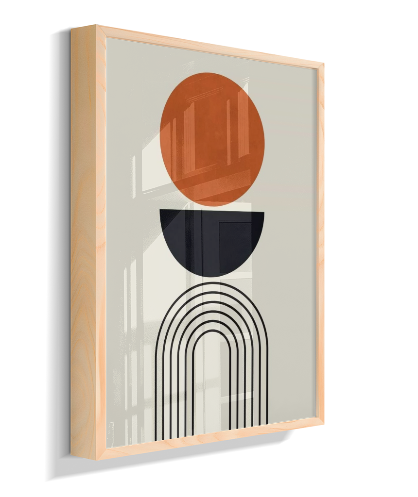 Quadro Abstrato minimalista