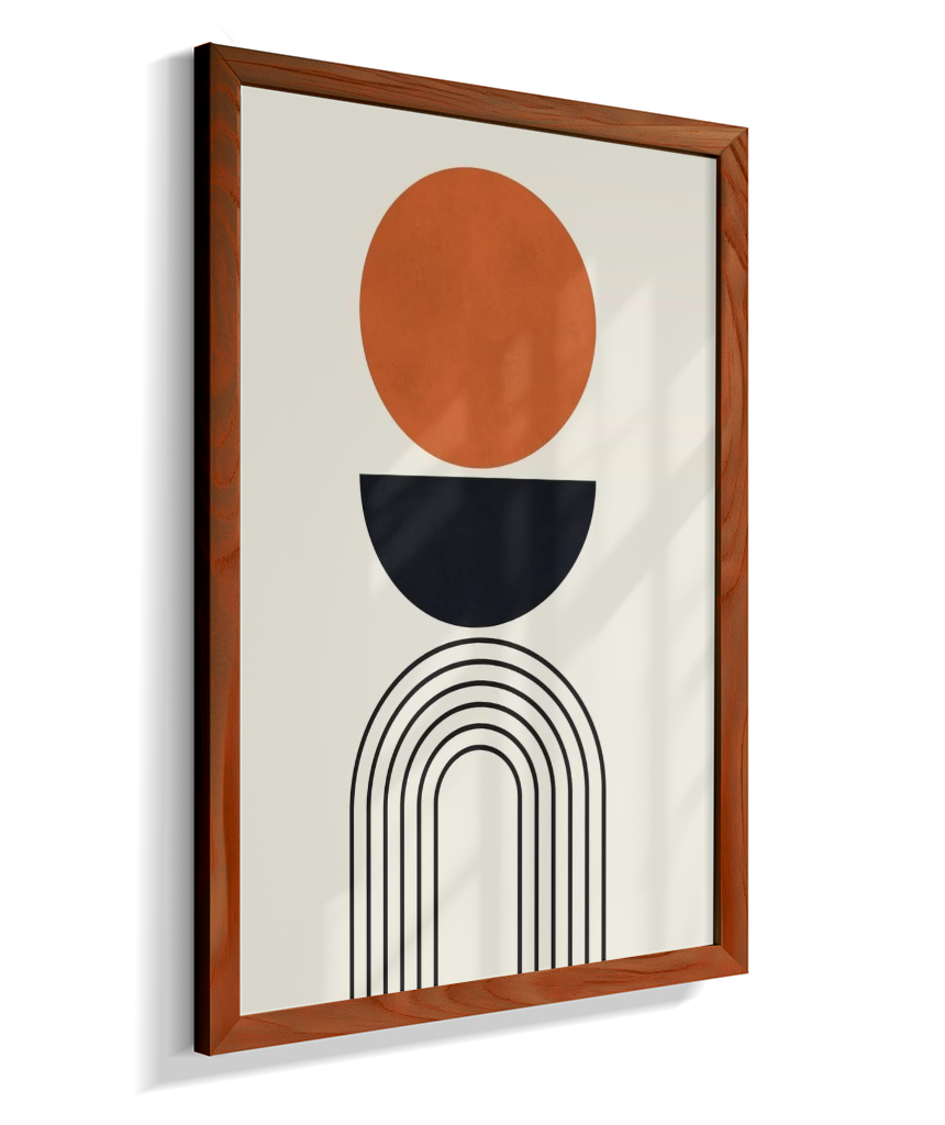 Quadro Abstrato minimalista