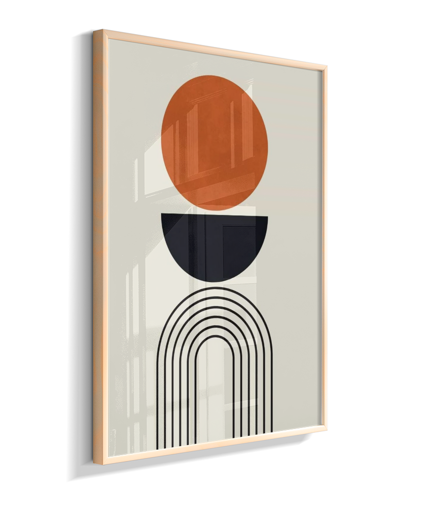 Quadro Abstrato minimalista