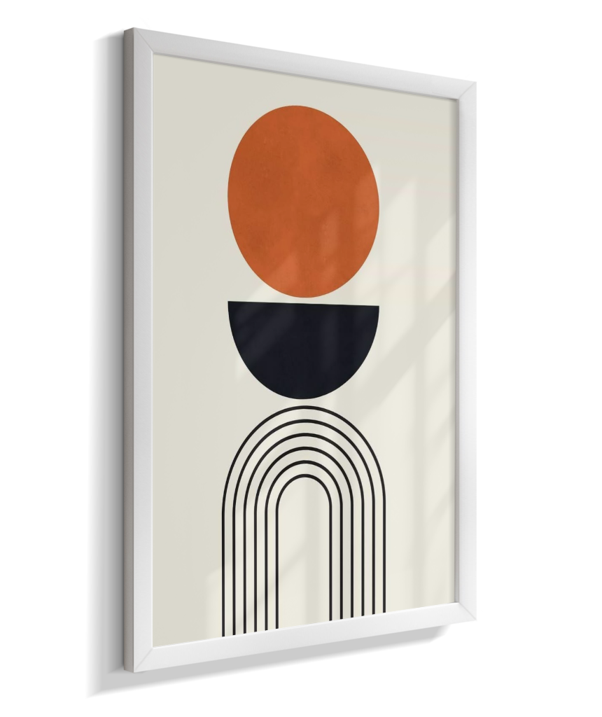 Quadro Abstrato minimalista
