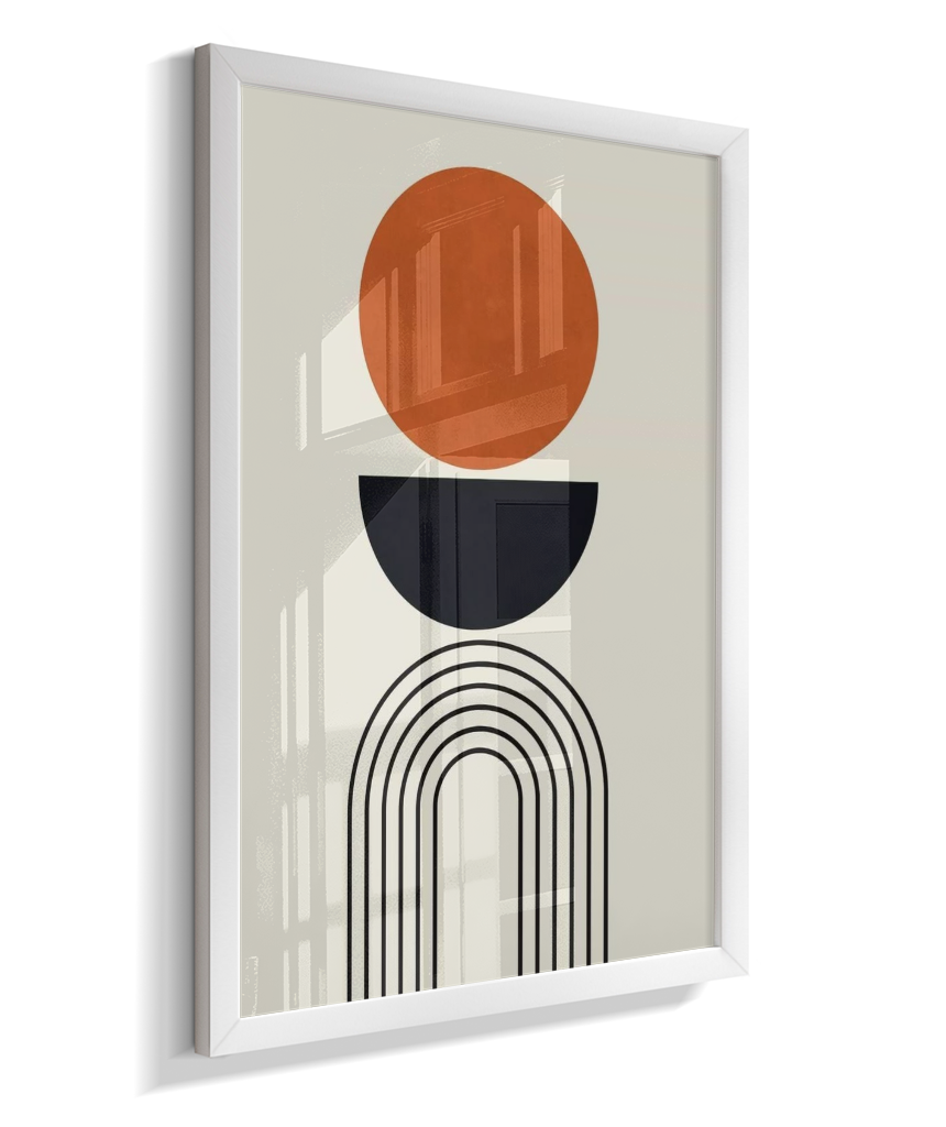 Quadro Abstrato minimalista
