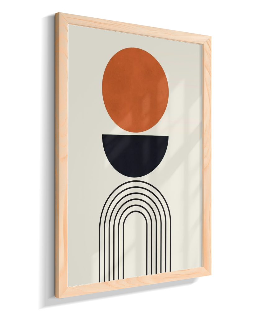 Quadro Abstrato minimalista