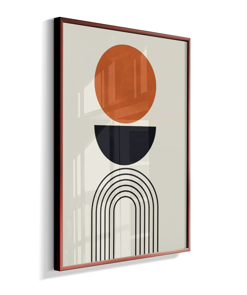 Quadro Abstrato minimalista