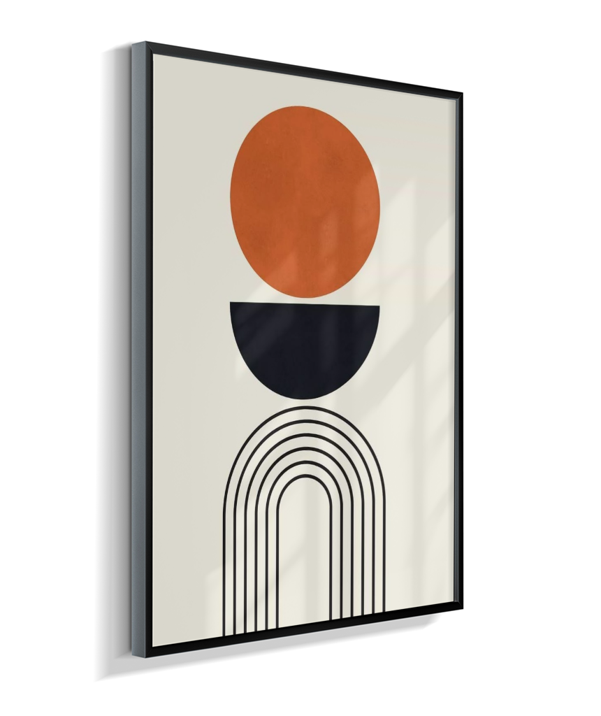 Quadro Abstrato minimalista
