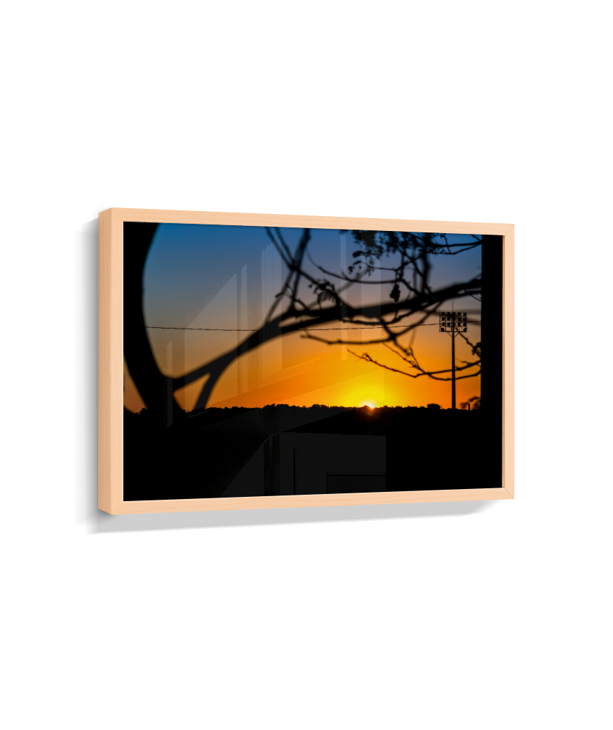 Por do sol Ginásio