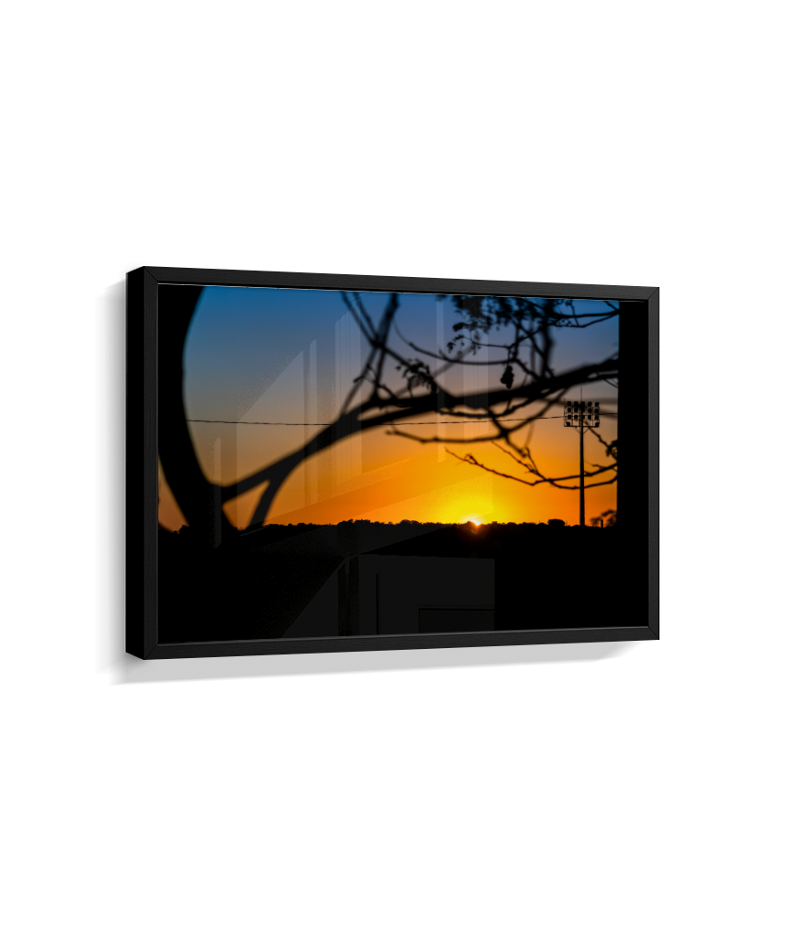 Por do sol Ginásio