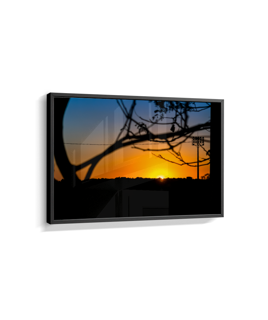 Por do sol Ginásio