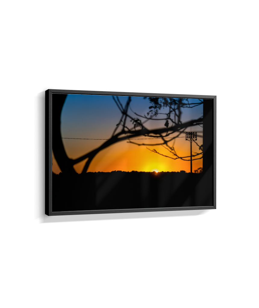 Por do sol Ginásio