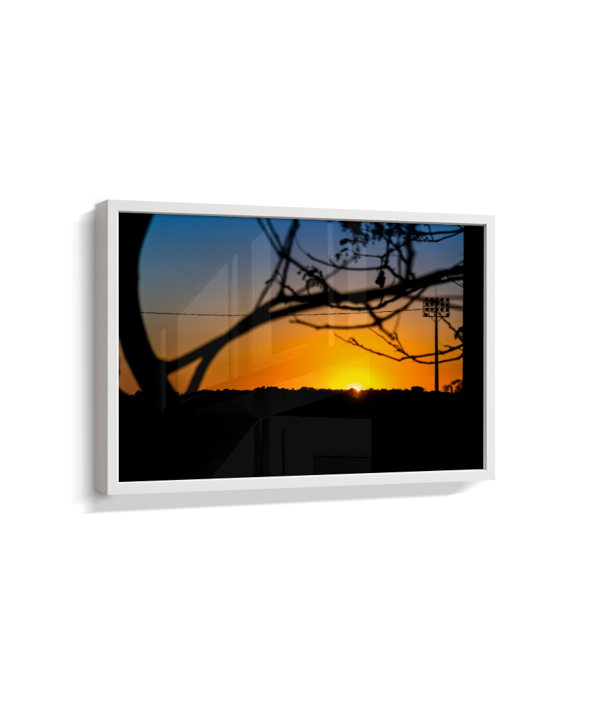 Por do sol Ginásio