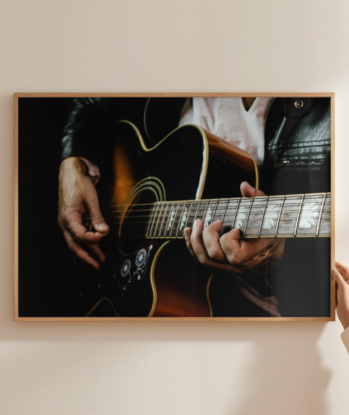 Guitarrista cor