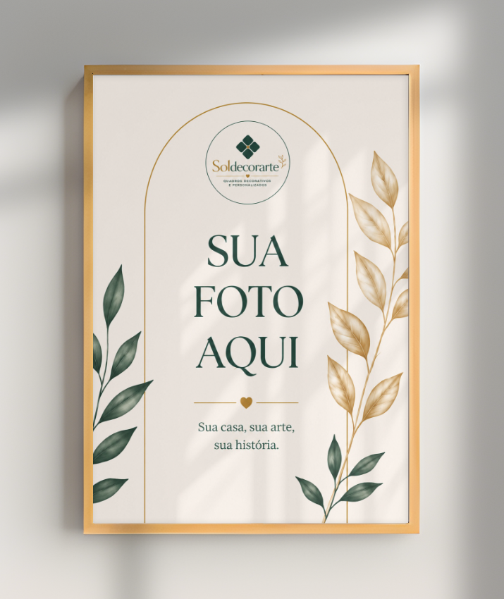 Quadro Personalizado com Foto — Vertical