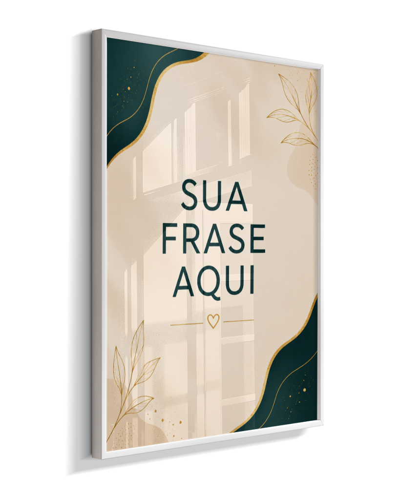 Quadro Frases Personalizadas