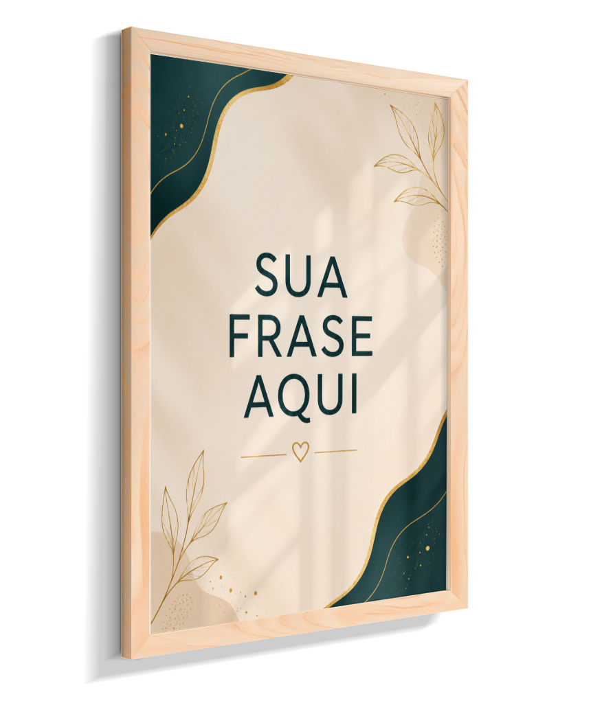 Quadro Frases Personalizadas