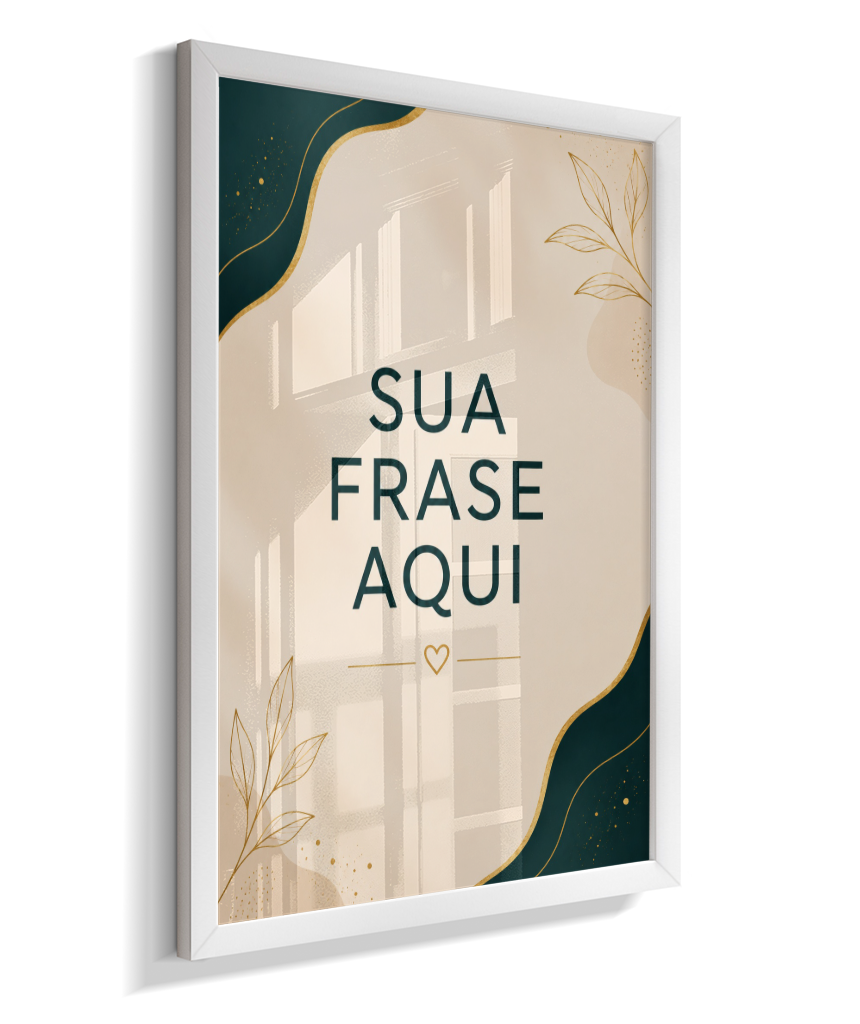 Quadro Frases Personalizadas