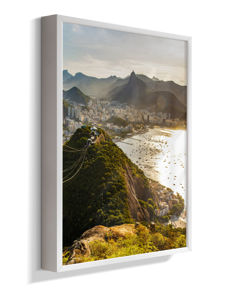 Pão de Açúcar – Díptico (Lado Direito – Cidade e Montanhas)