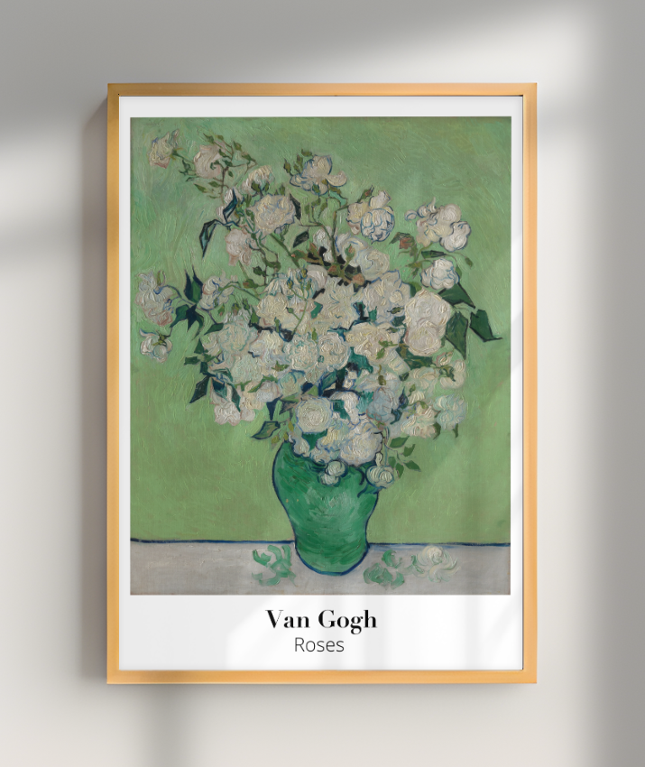 Van Gogh -Roses - 1890