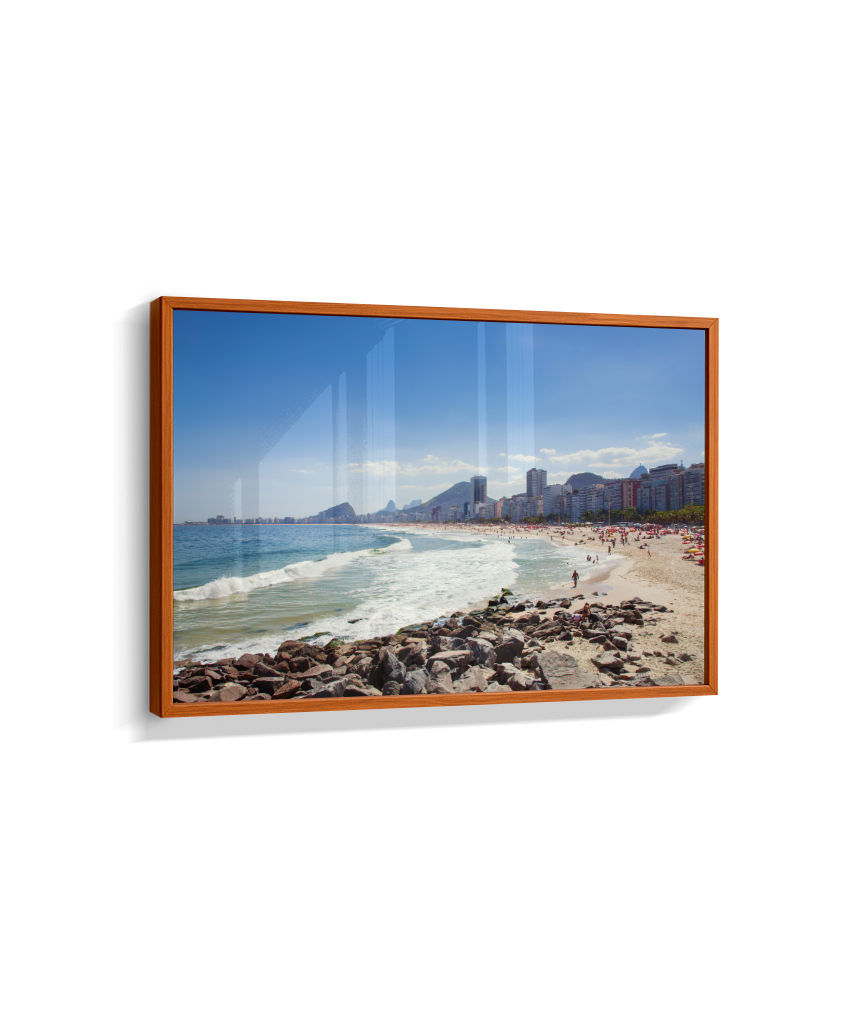 Copacabana - Vista à partir do Leme. - Rio de Janeiro