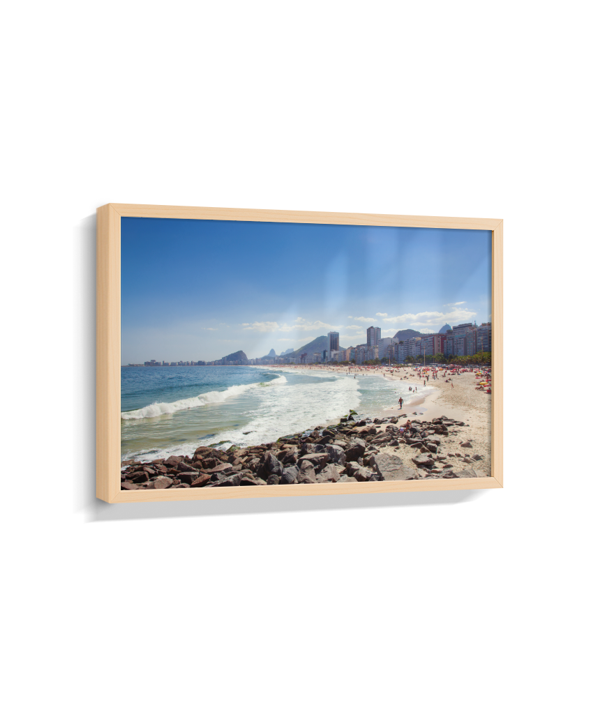 Copacabana - Vista à partir do Leme. - Rio de Janeiro