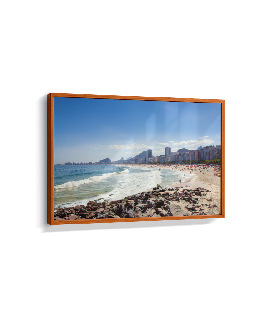Copacabana - Vista à partir do Leme. - Rio de Janeiro