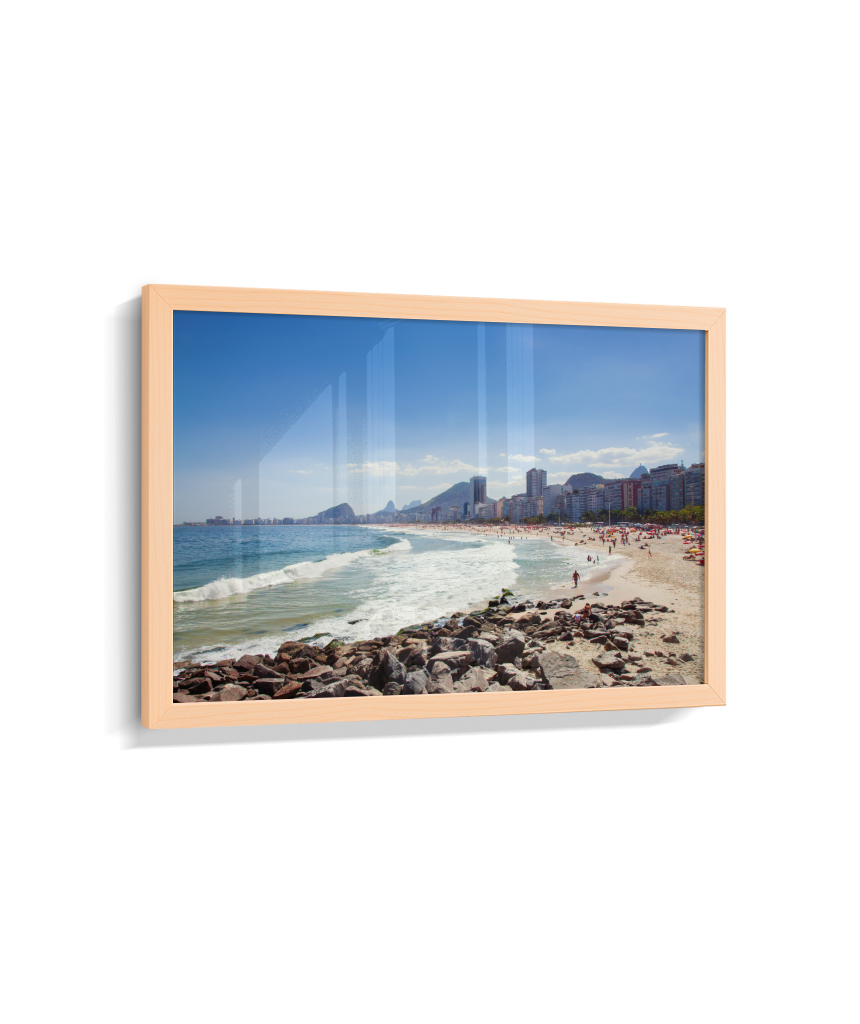 Copacabana - Vista à partir do Leme. - Rio de Janeiro