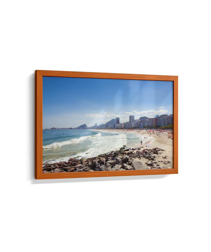 Copacabana - Vista à partir do Leme. - Rio de Janeiro