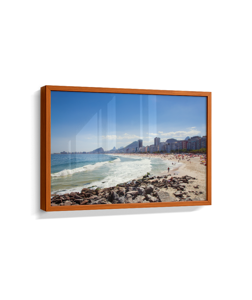 Copacabana - Vista à partir do Leme. - Rio de Janeiro