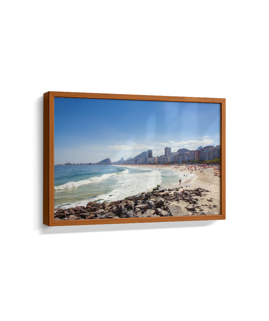 Copacabana - Vista à partir do Leme. - Rio de Janeiro