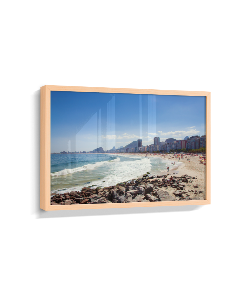 Copacabana - Vista à partir do Leme. - Rio de Janeiro