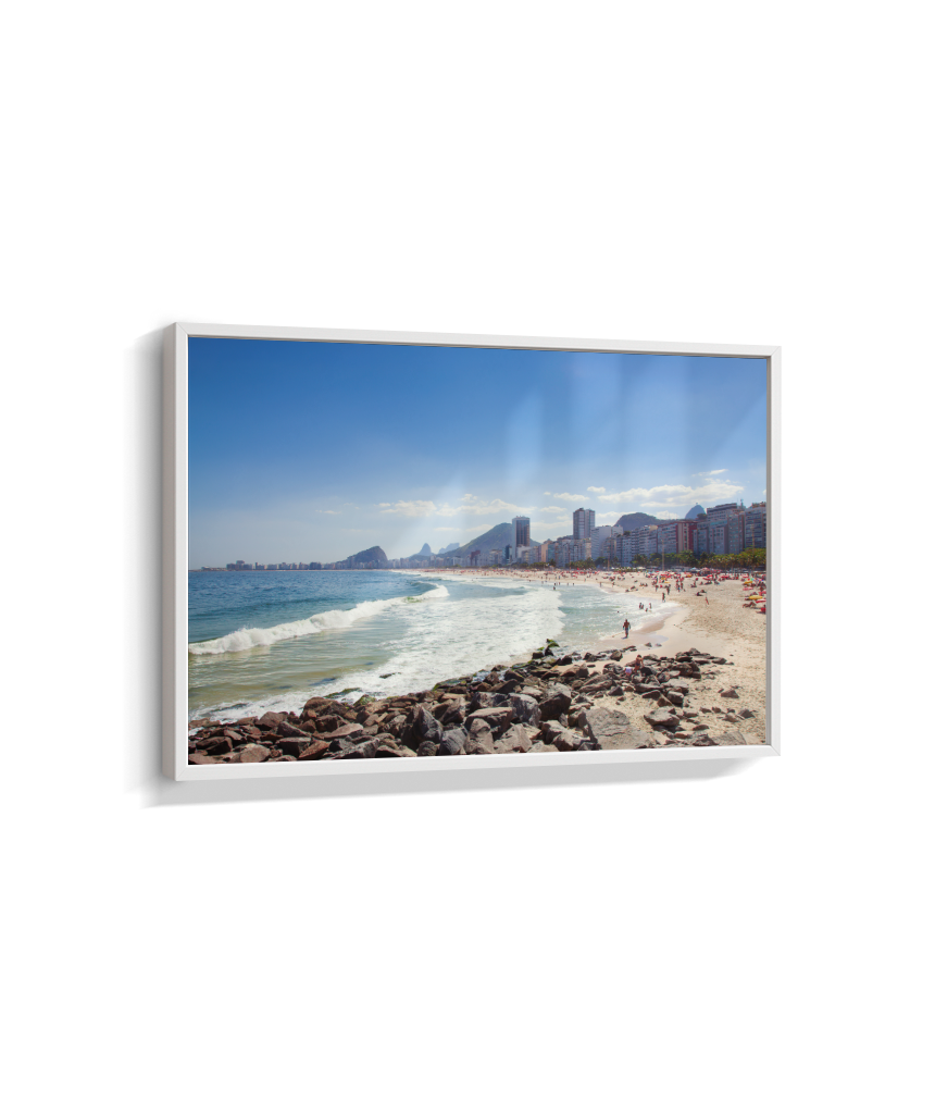 Copacabana - Vista à partir do Leme. - Rio de Janeiro