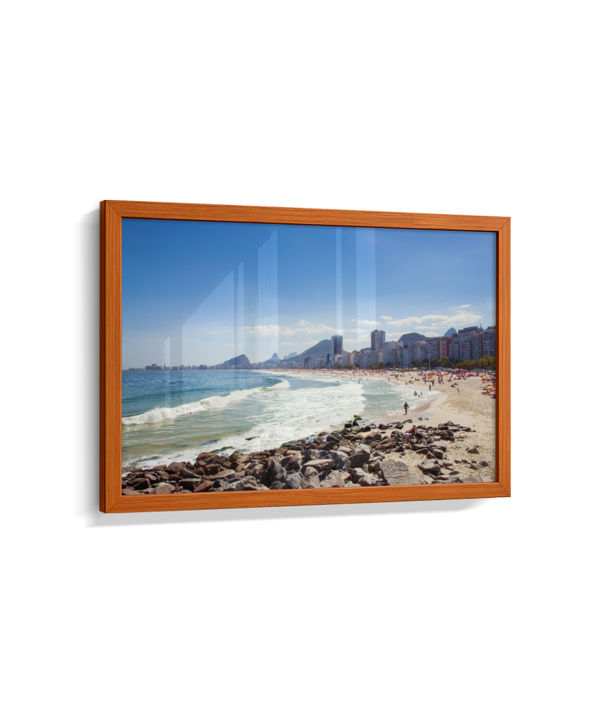 Copacabana - Vista à partir do Leme. - Rio de Janeiro