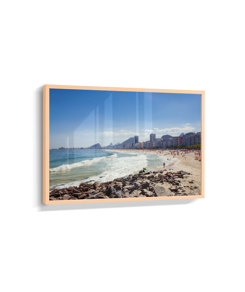 Copacabana - Vista à partir do Leme. - Rio de Janeiro