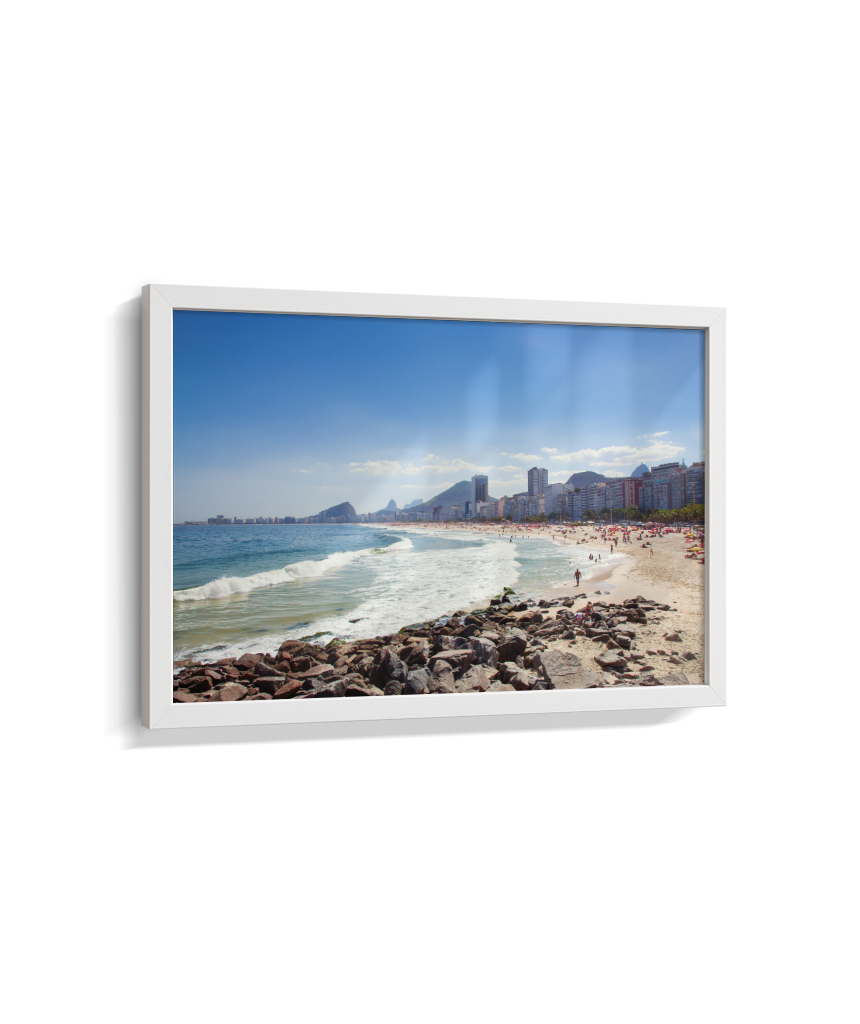 Copacabana - Vista à partir do Leme. - Rio de Janeiro