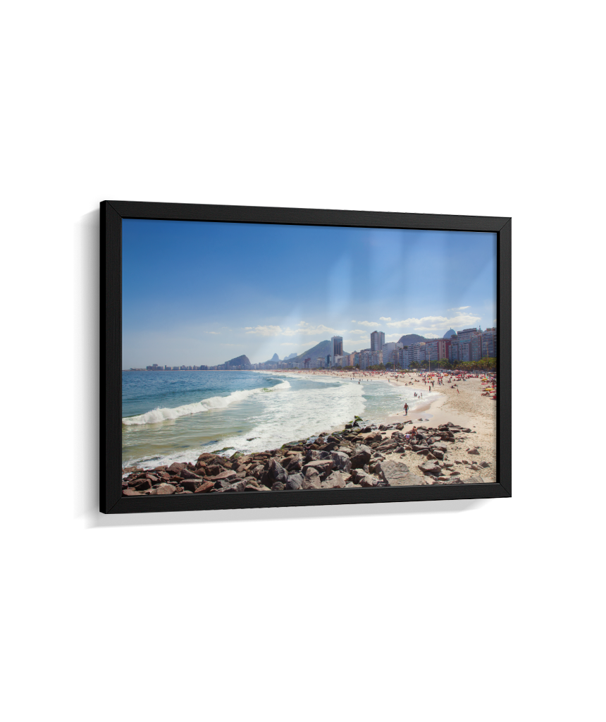 Copacabana - Vista à partir do Leme. - Rio de Janeiro