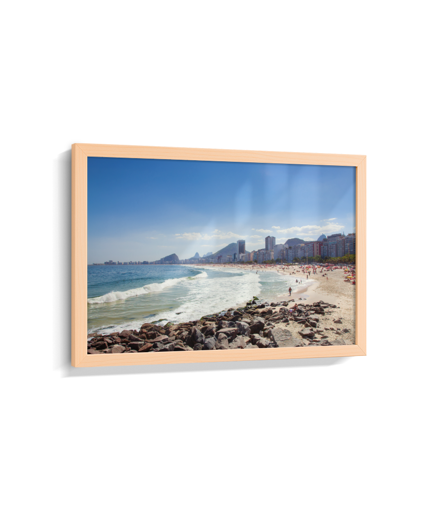 Copacabana - Vista à partir do Leme. - Rio de Janeiro